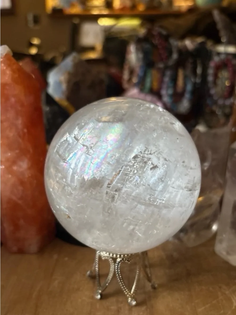 Optical Calcite Sphere over 2lbs HQ